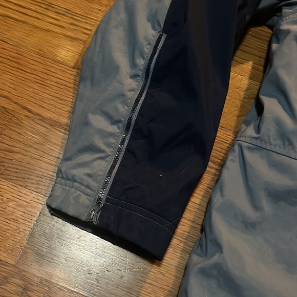 Vintage 90s Nike Heavy Essential Streetwear Navy Heavy Long Puffer jacket sz XL - Picture 10 of 15